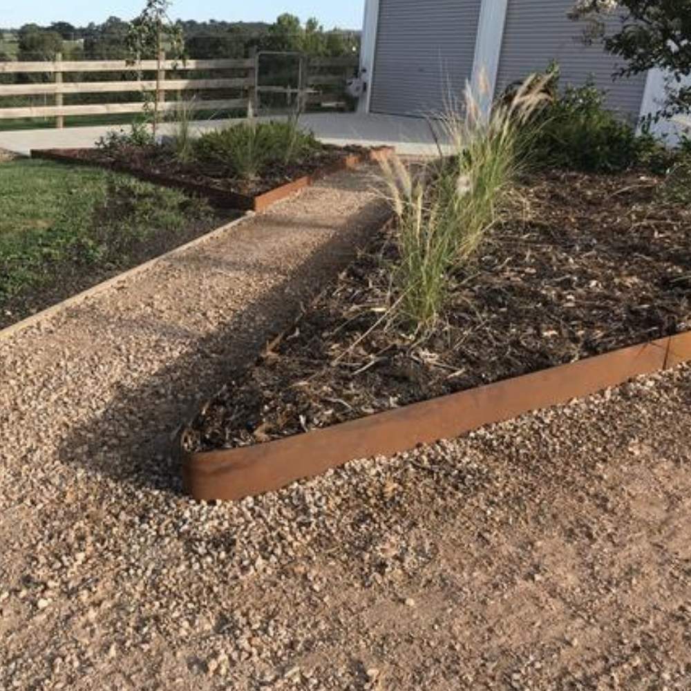 Corten Steel Garden Edge: 150mm Face Height (per m): image 10