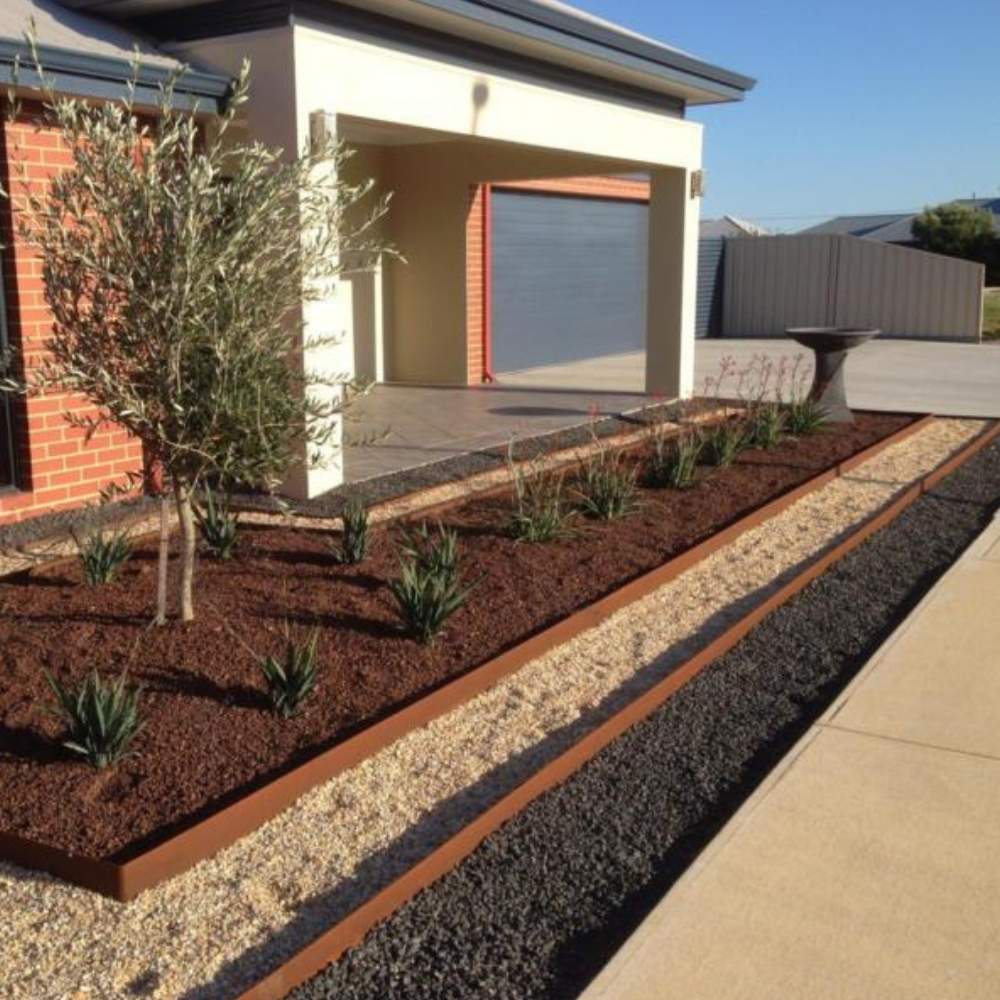 Corten Steel Garden Edge: 150mm Face Height (per m): image 9