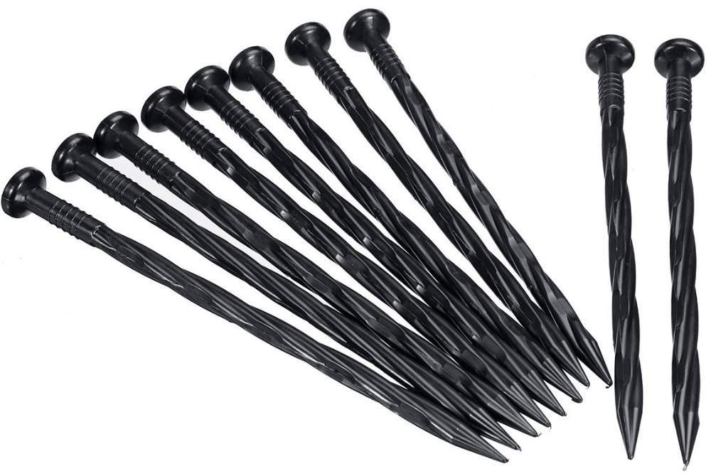 Plastic Edging Spikes: 100 Pack: image 1