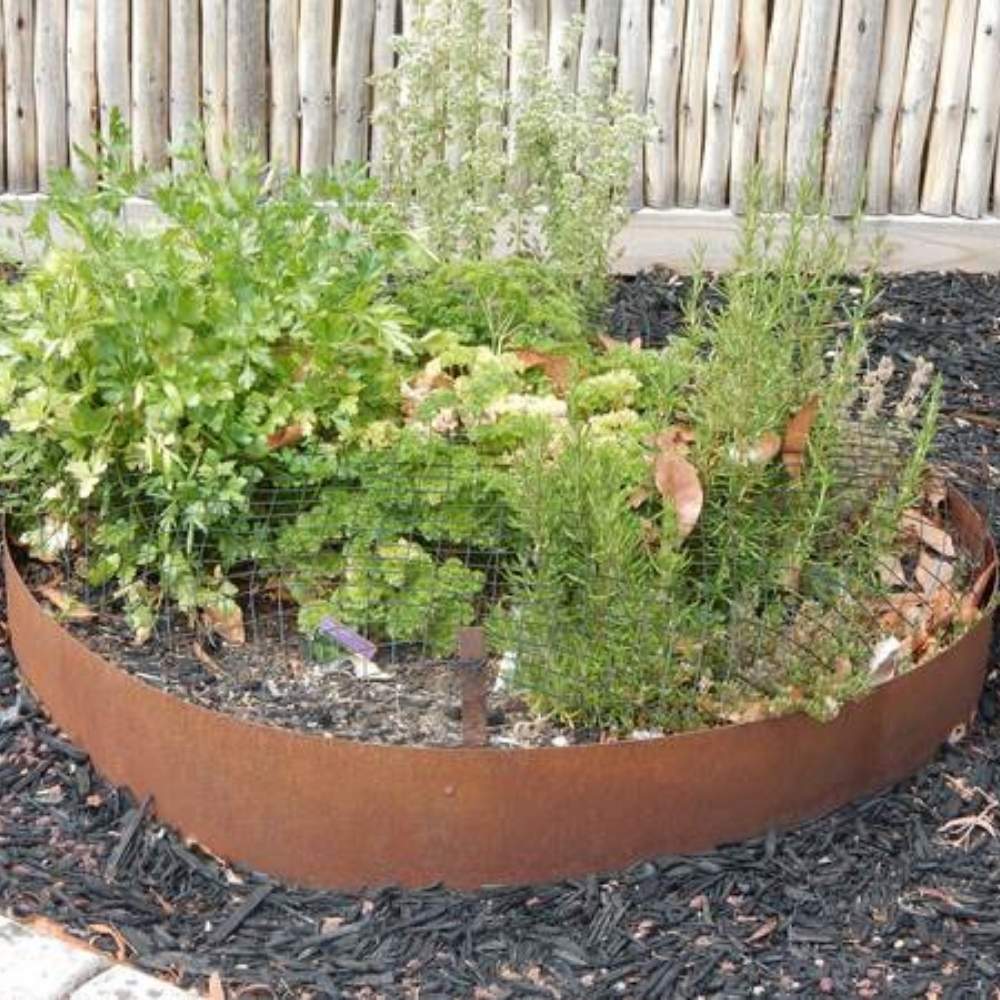 Weathered Steel Garden Edge: 150mm Face Height (per m): image 7