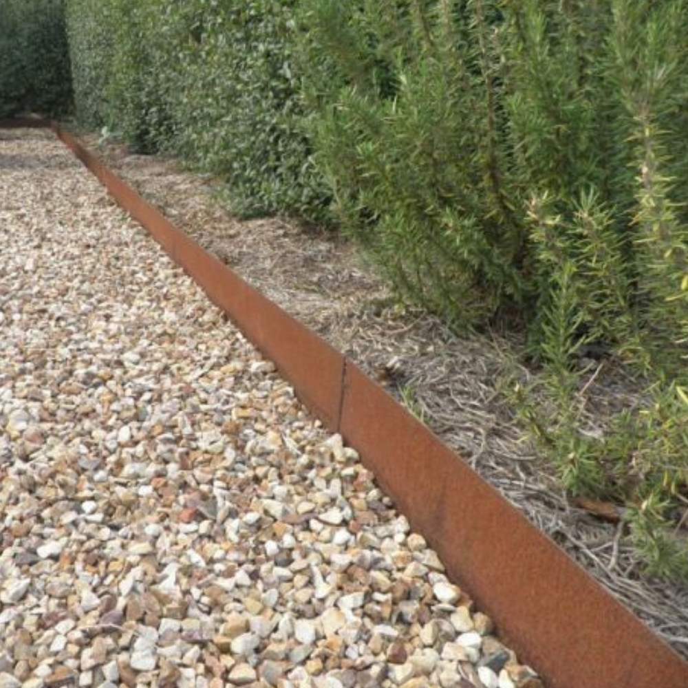 Weathered Steel Garden Edge: 150mm Face Height (per m): image 6
