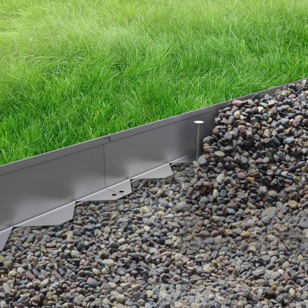 Stainless Steel Garden Edge: 200mm Face Height (per m: image 6