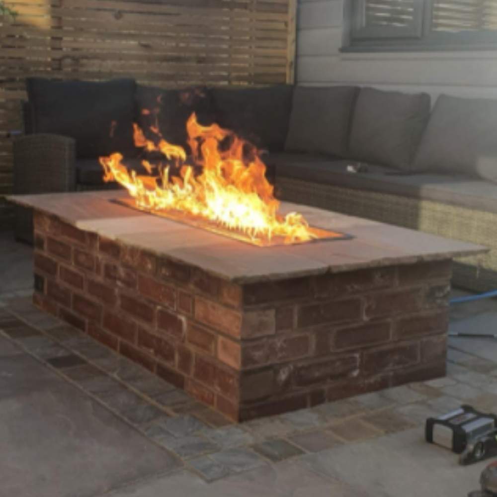 Fire Pit Burner Pan Kit: 76.2cm Linear Burner: image 9
