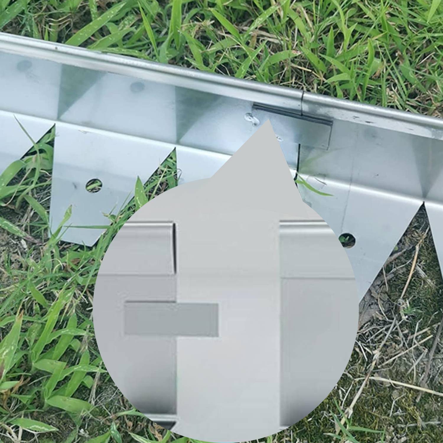 Stainless Steel Garden Edge: 200mm Face Height (per m: image 3