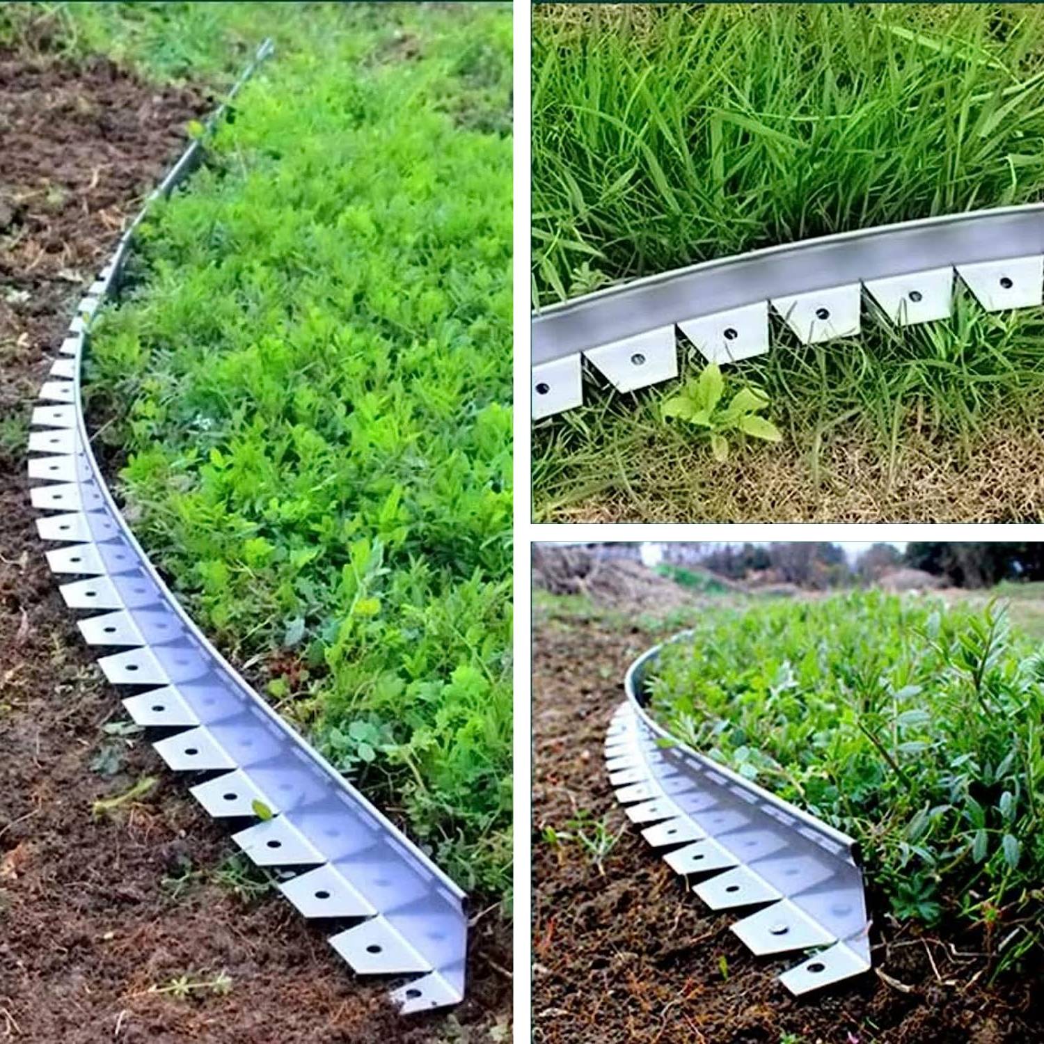 Stainless Steel Garden Edge: 200mm Face Height (per m: image 8