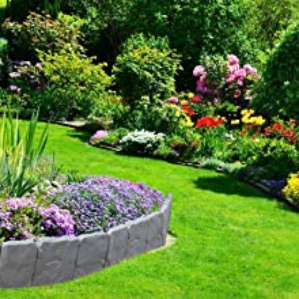 Plastic Stone Garden Edging: image 5
