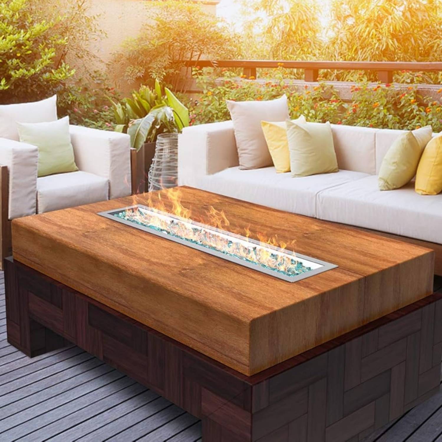 Fire Pit Burner Pan Kit: 76.2cm Linear Burner: image 7