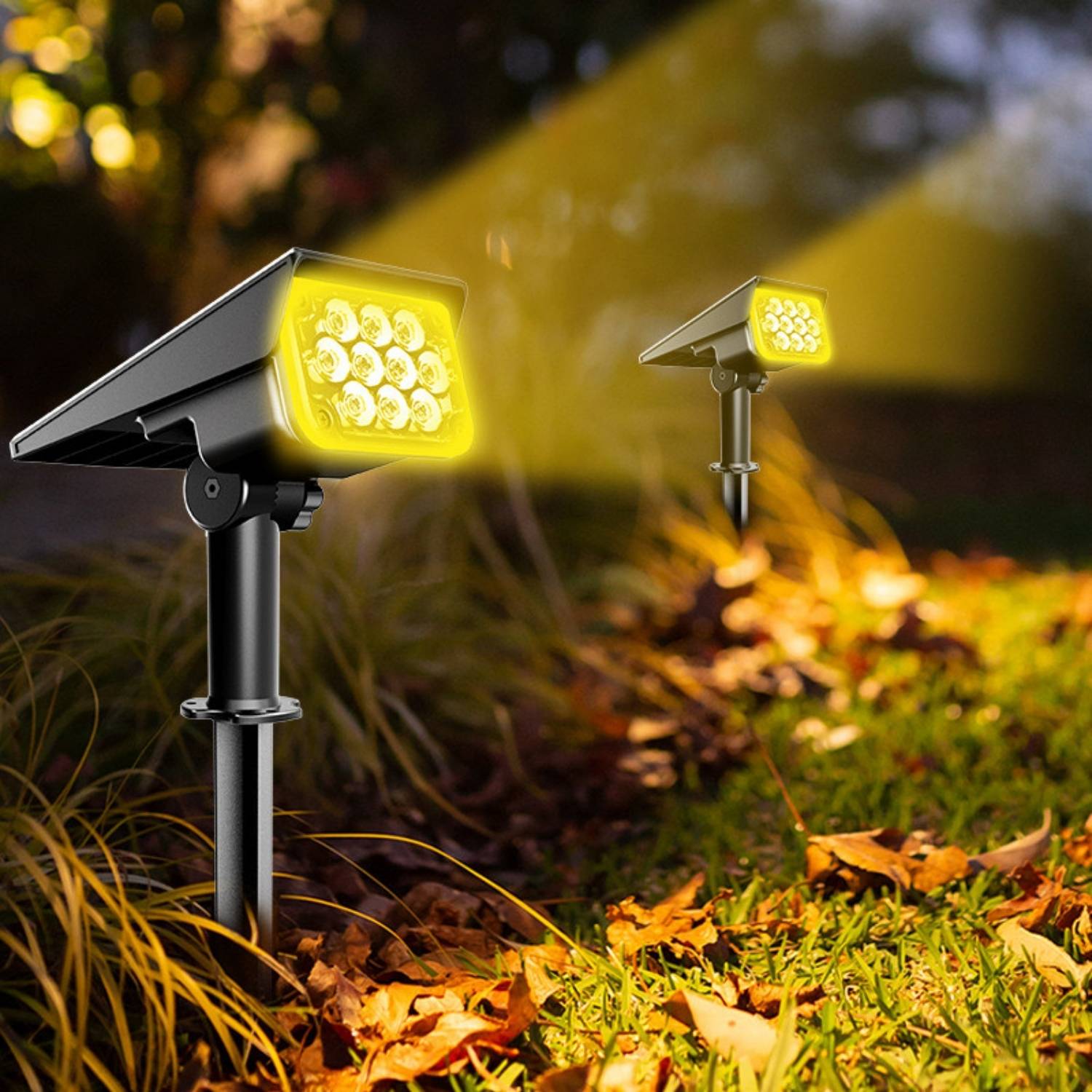 Solar Powered Spotlight: 10 Pack: image 8